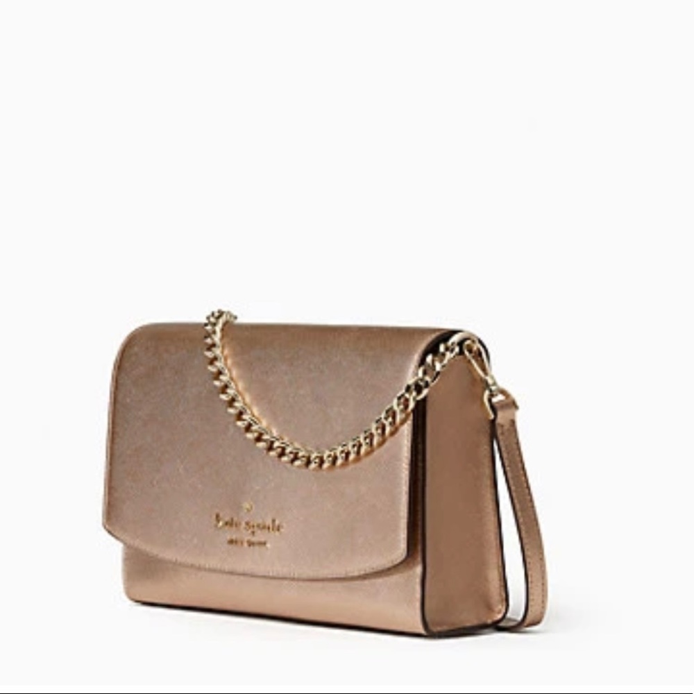 Kate Spade Golden Crossbody Bag - Picture 6 of 12